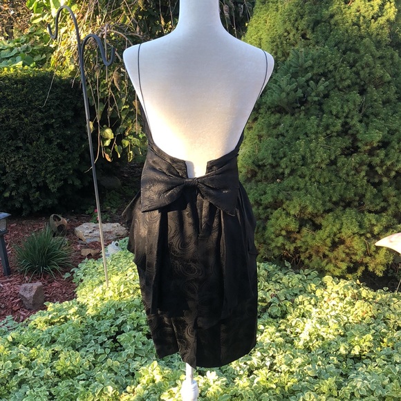EUC Vintage Silk Cocktail Dress - Picture 2 of 13